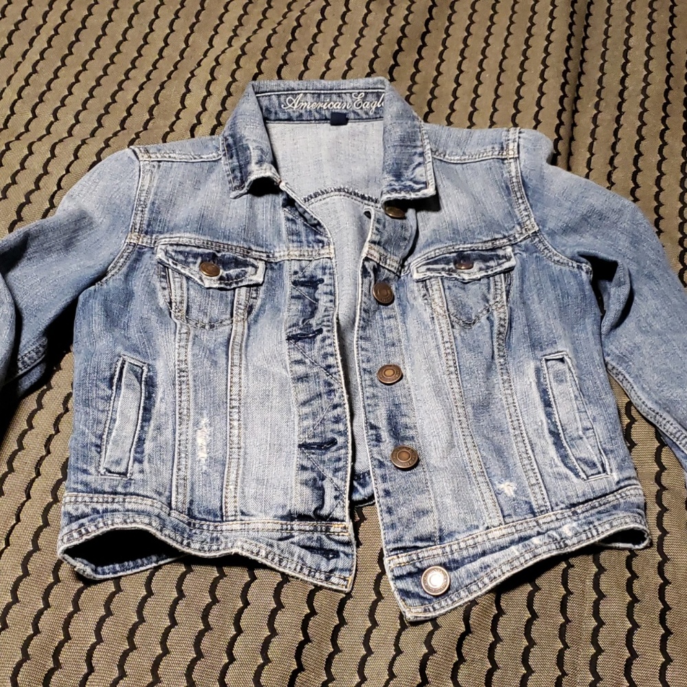 America Eagle Jean jacket